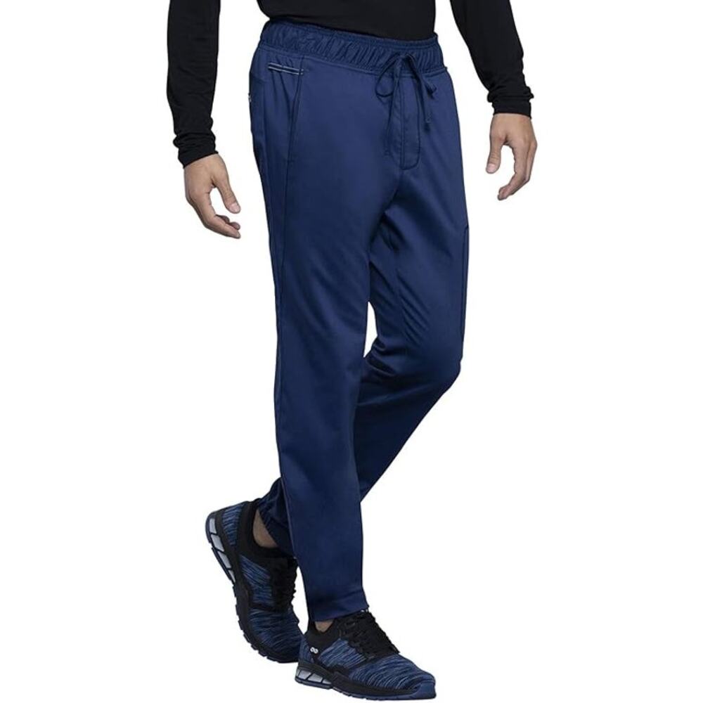 Workwear Revolution Men Scrubs Pant Natural Rise Jogger WW012, Navy Blue, XXL - Picture 4 of 6